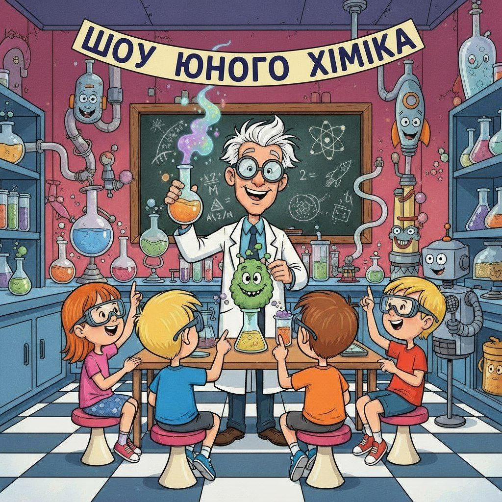 ШОУ ЮНОГО ХІМІКА – інтерактивна науково-пізнавальна шоу-програма