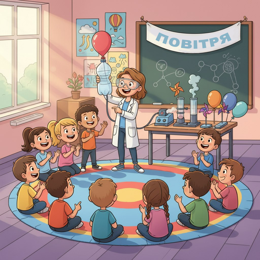 4 СТИХІЇ – ПОВІТРЯ – інтерактивна науково-пізнавальна шоу-програма