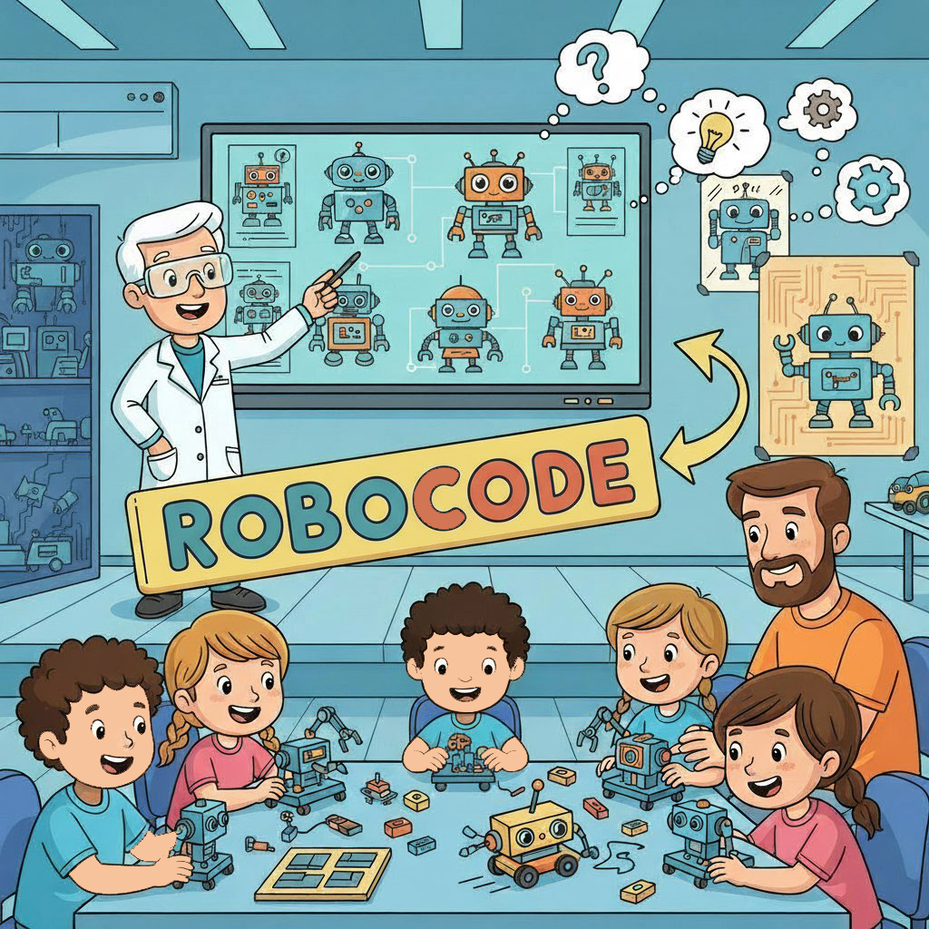 ROBOCODE – Лекція та інтерактивний майстер-клас з робототехніки від школи Robocode
